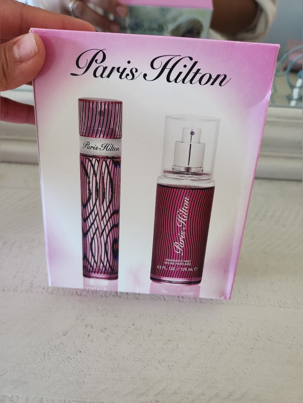 Paris Hilton Pink Fragrance Box (Empty)